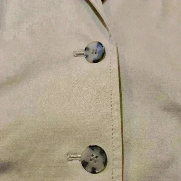 Lafayette 148 New York Thatcher Blazer In Skylight Cotton Size 10 #129 - Picture 9 of 11